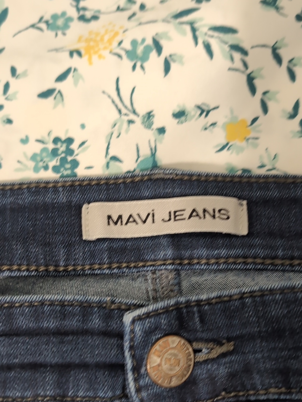 Mavi Men's Blue Straight Jeans